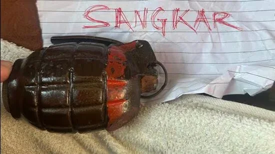 Grenade, letter found outside contractor’s home in Imphal