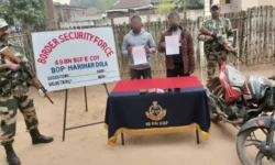 Nigerian, tout, Bangladeshis held in Tripura