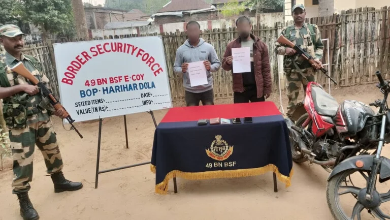 Nigerian, tout, Bangladeshis held in Tripura