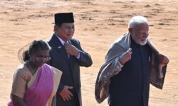 Prime Minister Narendra Modi holds talks with Indonesian President Probowo Subianto. Subianto is the chief guest for the Republic Day to be held in Kartavya Path