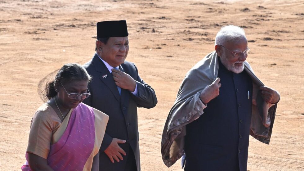 Prime Minister Narendra Modi holds talks with Indonesian President Probowo Subianto. Subianto is the chief guest for the Republic Day to be held in Kartavya Path