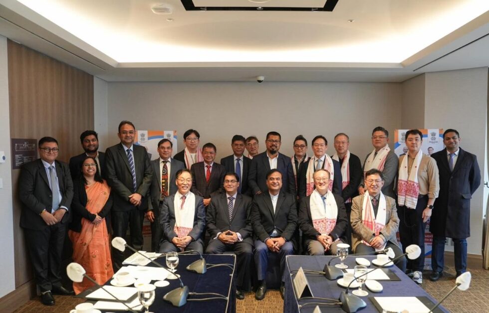 Assam CM Himanta Biswa Sarma Invites South Korean CEOs To Invest At Advantage Assam Summit