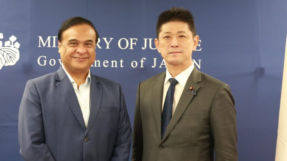 Assam CM Meets Japan’s State Minister Of Justice In Tokyo