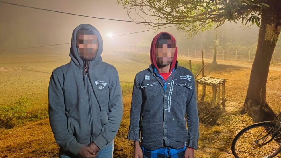 Assam Police Apprehend Two Illegal Bangladeshi Nationals At Border