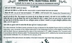 Electoral bonds: Plea seeks review of SC order rejecting petitions for seizure of money