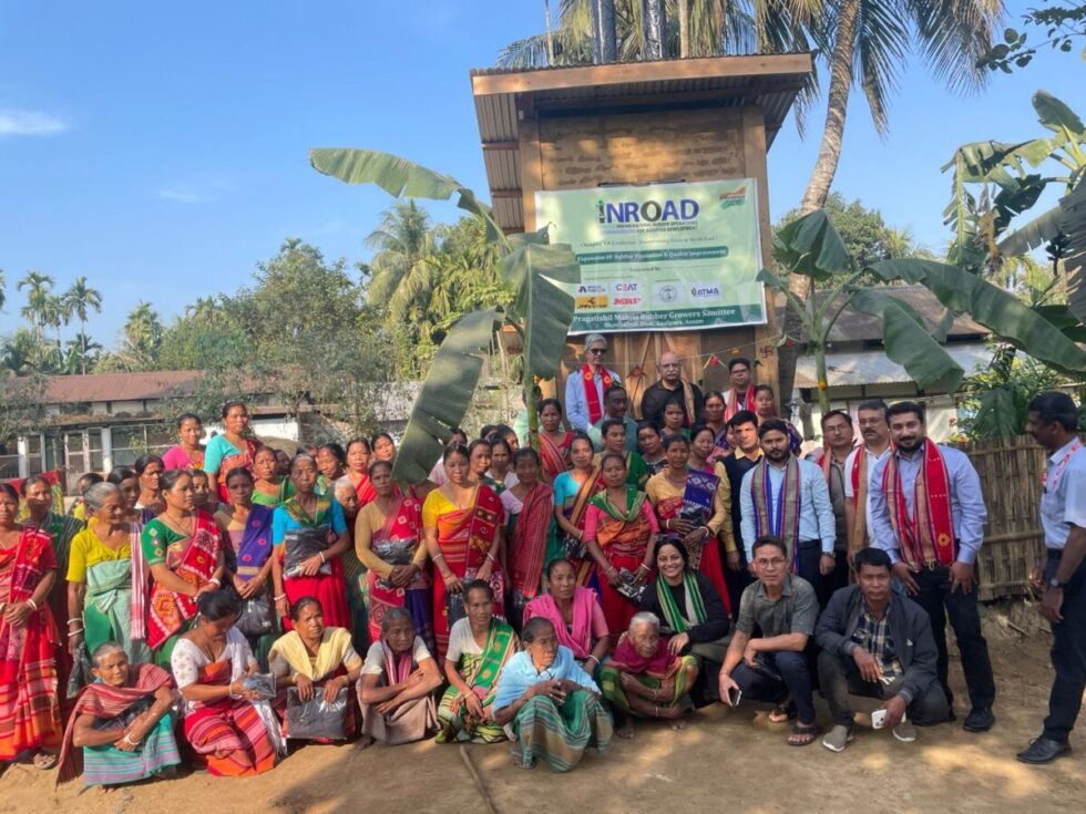 Rs 100 Crore Allocated for Quality Enhancement of Rubber under INROAD; Model Smokehouse Inaugurated for Women Rubber Growers in Goalpara