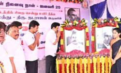 T.N. CM Stalin unveils renovated memorial of Tamil martyrs Thalamuthu and Natarajan