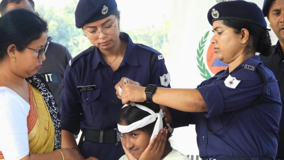 First aid training reaches over 100 women in Assam’s HEC zones