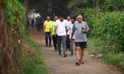 Morning walkers in Vijayawada at their wits’ end as their go-to ground remains out of bounds