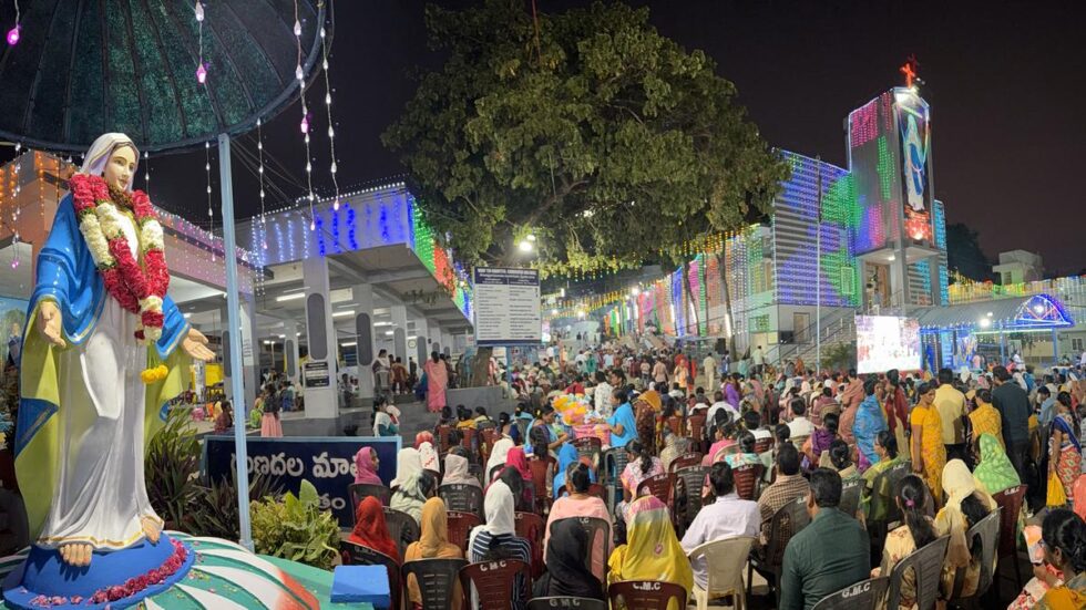 Devotees make a beeline for Gunadala Mary Matha shrine, police review security for the festival