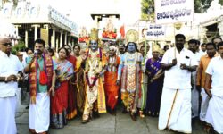 Grand procession on streets marks Tirupati formation day celebrations