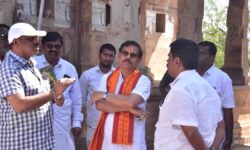 CFO reviews Brahmotsavams arrangements at Srisailam temple