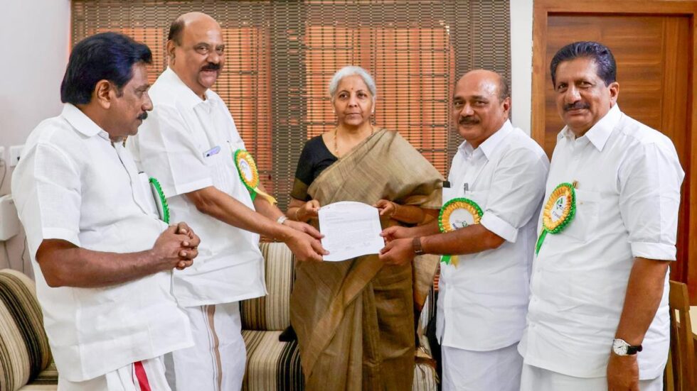 Kerala Congress delegation meets Finance Minister, seeks ₹1,000-crore package for rubber farmers