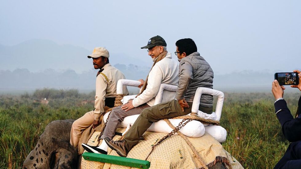 Jaishankar, Heads of Missions of 61 countries visit Kaziranga National Park