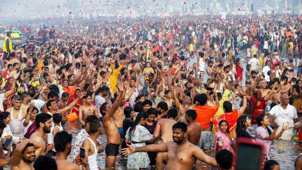 Over 1.4 crore people take holy dip on Sivaratri as Maha Kumbh draws to a close