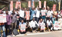 AIUTUC hold demonstration seeking solutions to problems of working class