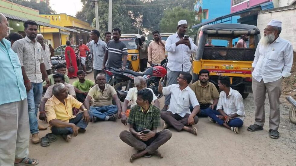 Residents of village near Ambur oppose Tangedco’s decision to relocate office