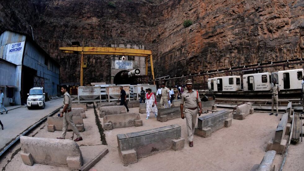 Telangana tunnel collapse: Rescue teams at work in search of 8 trapped workers