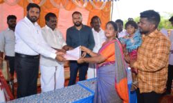 Foundation stone laid for new Village Knowledge Centre in Nagapattinam district