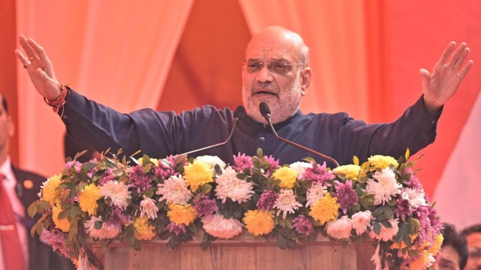 Delhi Assembly elections 2025: Union Home Minister Amit Shah election rally in Jangpura and calls AAP leaders Kejriwal and Sisodia as bade miyan and chote miyan