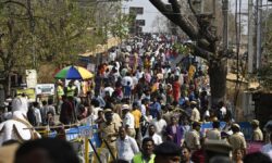 Piety in the air as people stream to temples 