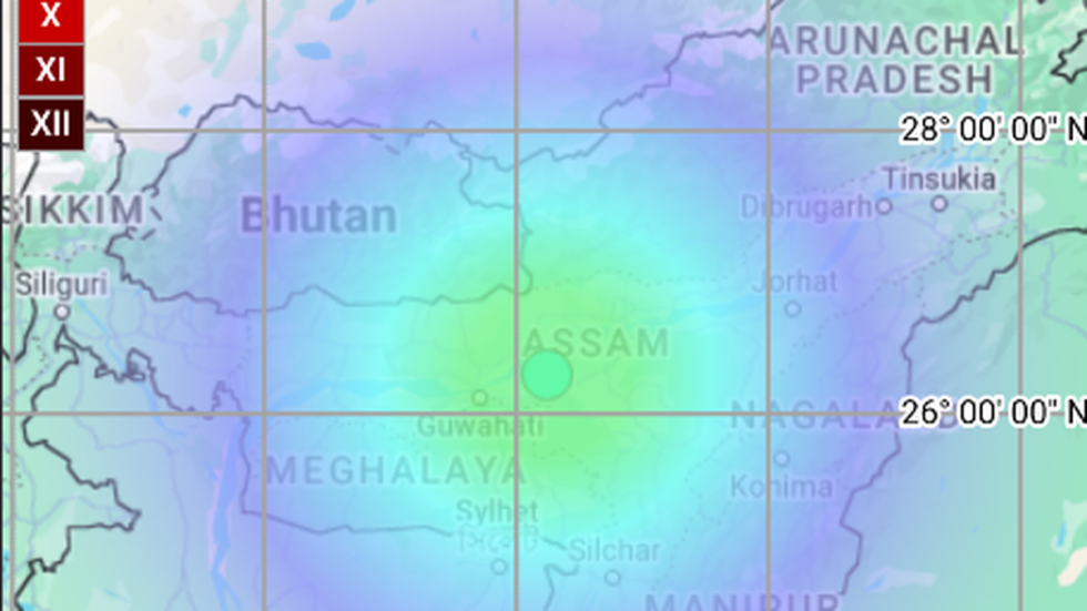 Morigaon earthquake Assam: Earthquake of magnitude 5 jolts Assam’s Morigaon district