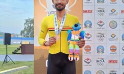 Assam’s Devendra Bishnoi Wins Silver In Cycling At 38th National Games 2025