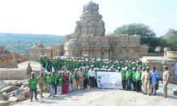 Nature camp held for govt school students of Pudukottai