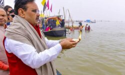 Rajasthan CM takes dip in Maha Kumbh; Cabinet meeting held in Prayagraj