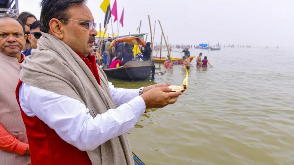 Rajasthan CM takes dip in Maha Kumbh; Cabinet meeting held in Prayagraj