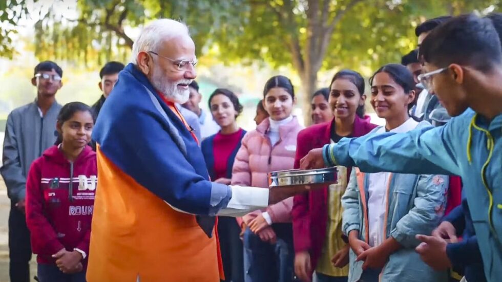 Pariksha pe Charcha: PM Modi tells students to challenge themselves but not take exam pressure