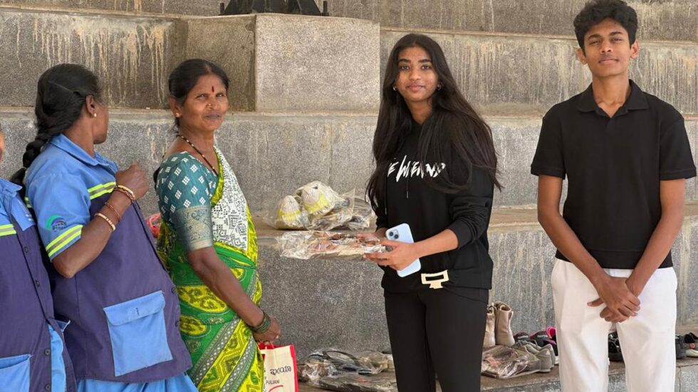 Barefoot no more: Club Hasiru Sole, an upcycling movement led by two school students of Bengaluru