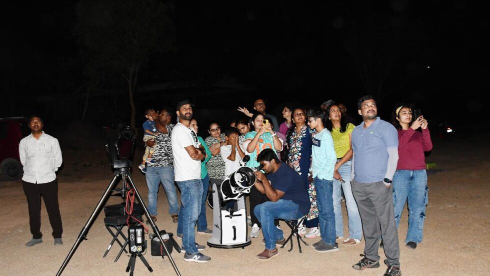 Stargazing camp on Hyderabad outskirts organized by TGFDC