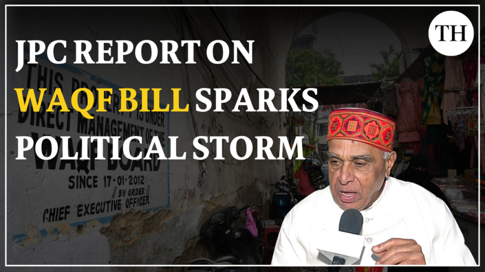 Watch: JPC report on Waqf Bill sparks political storm