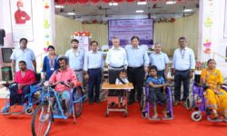 NLCIL distributes assistive devices to PwDs