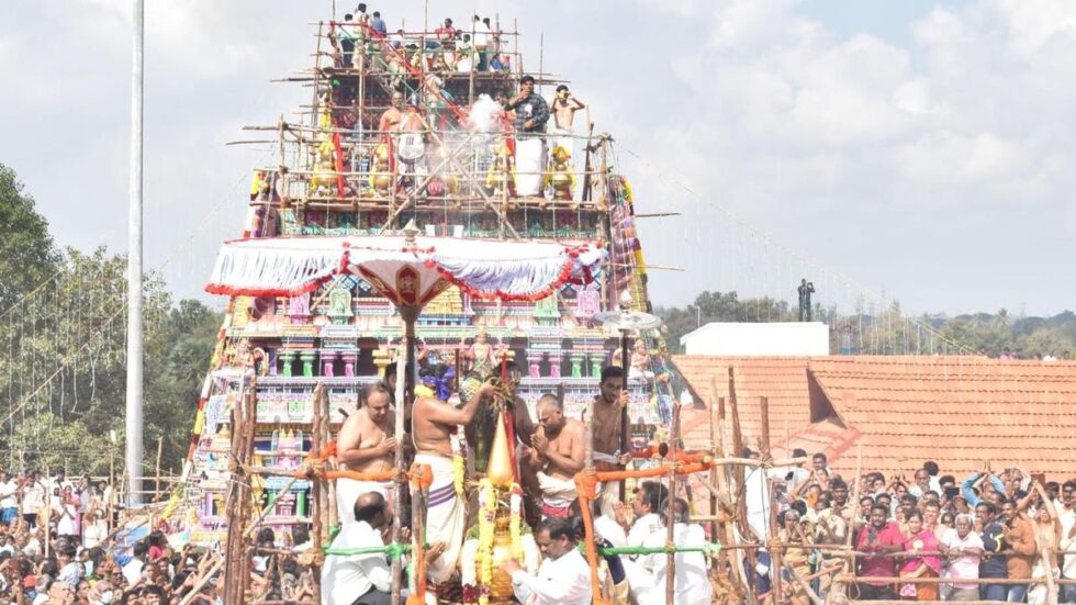 Thousands witness kumbabishekam of Sri Devanatha Swamy temple