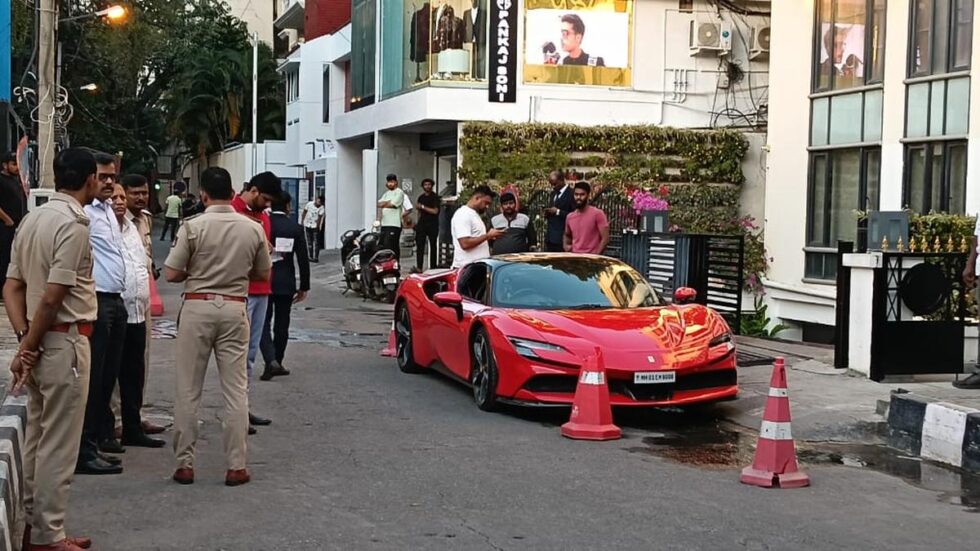 Karnataka transport department seizes 30 luxury cars in a crackdown on tax evasion