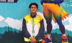 Nagidi Gayathri from Andhra Pradesh bags gold at the 38th National Games