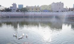 Minister rededicates renovated temple tank in Vyasarpadi