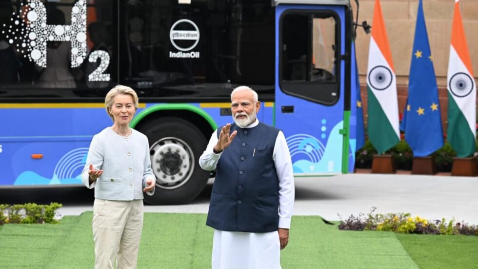 PM Modi, European Commission Chief Von der Leyen hold talks