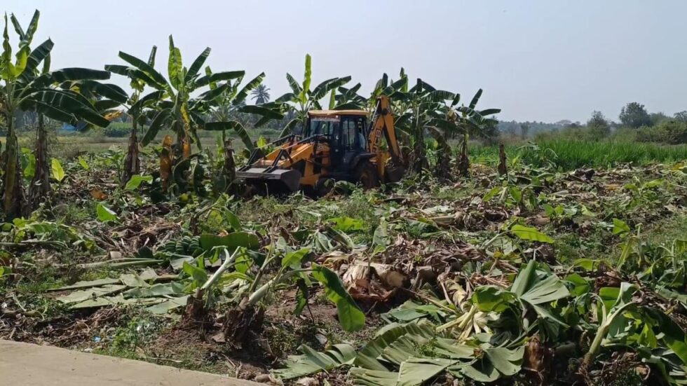 Two arrested for destroying house, crops of farmer in Tirupattur