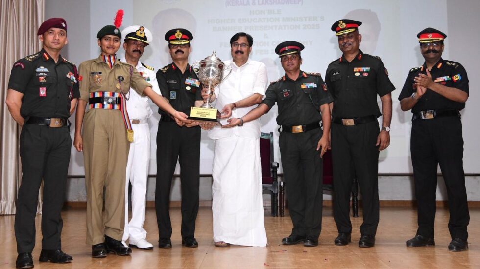 Kozhikode receives State’s best NCC group award