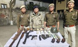 15 firearms surrendered before police in three Manipur districts