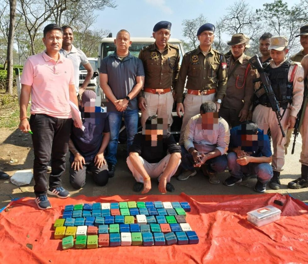 Assam: Police Seize Heroin Worth Rs 5 Crore In Sivasagar, Four Arrested