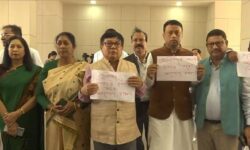 Assam: Congress MLAs Protest In Assembly Over Termination Of Polytechnic Faculty