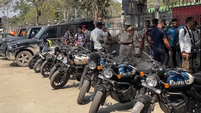 Assam Police Busts Manipur-Linked Motorcycle Theft Gang; 7 Arrested, 14 Bikes Recovered