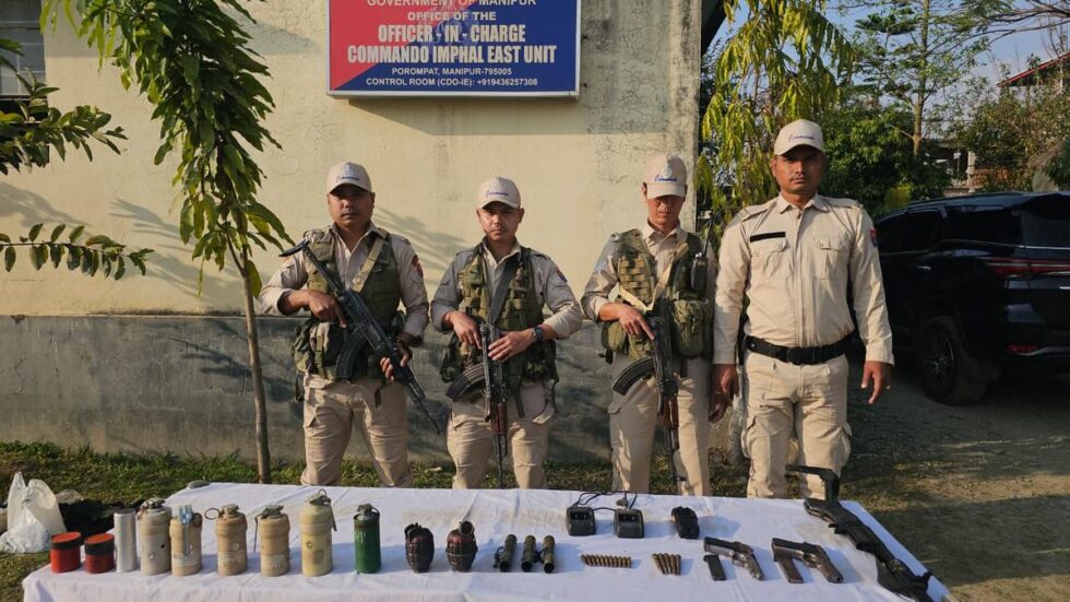 Manipur: 32 more arms surrendered in three districts